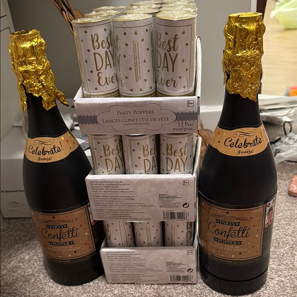 Bunch of wedding things